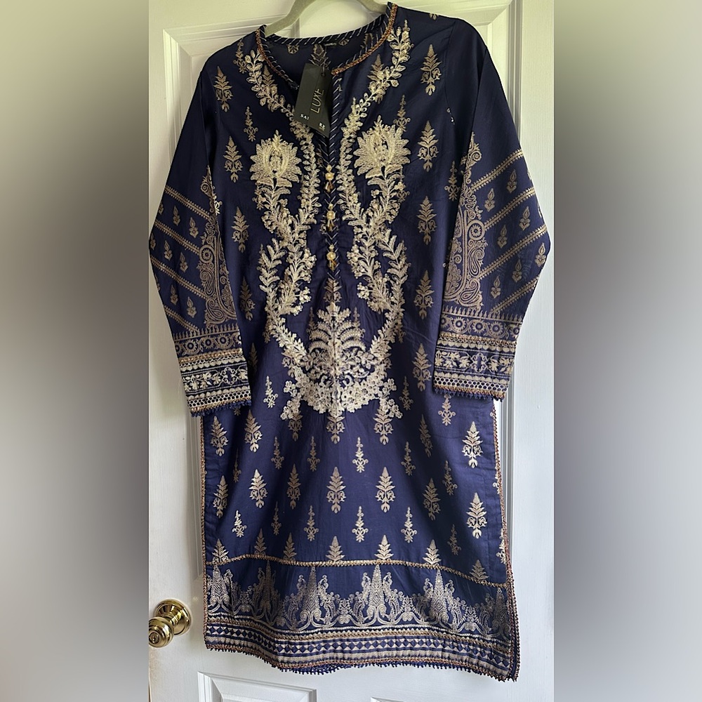 Designer’s luxury kurti embroided